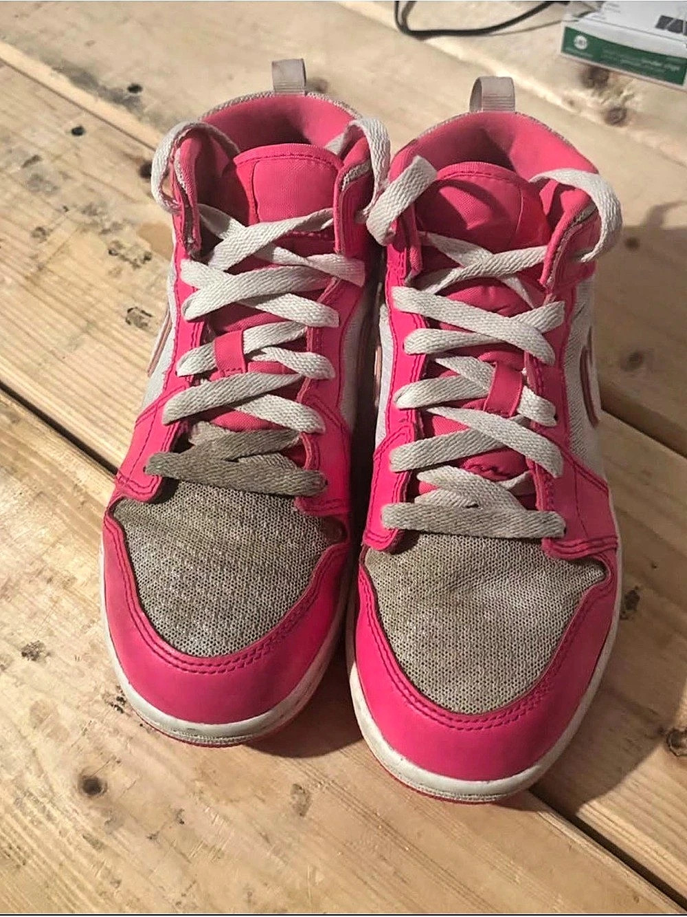 Nike Dunk High Pink Prime Pink & white Sneakers